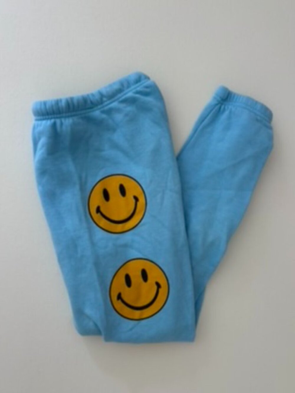Aviator Nation Smiley Face Blue Sweatpants XS